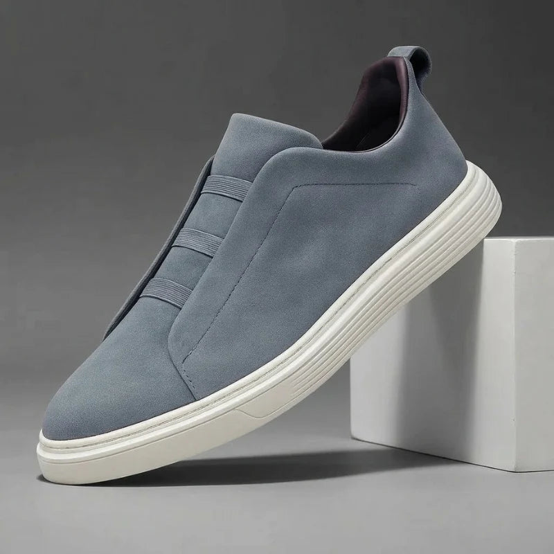 Rodolfo | Zapatillas slip-on de gamuza para hombre