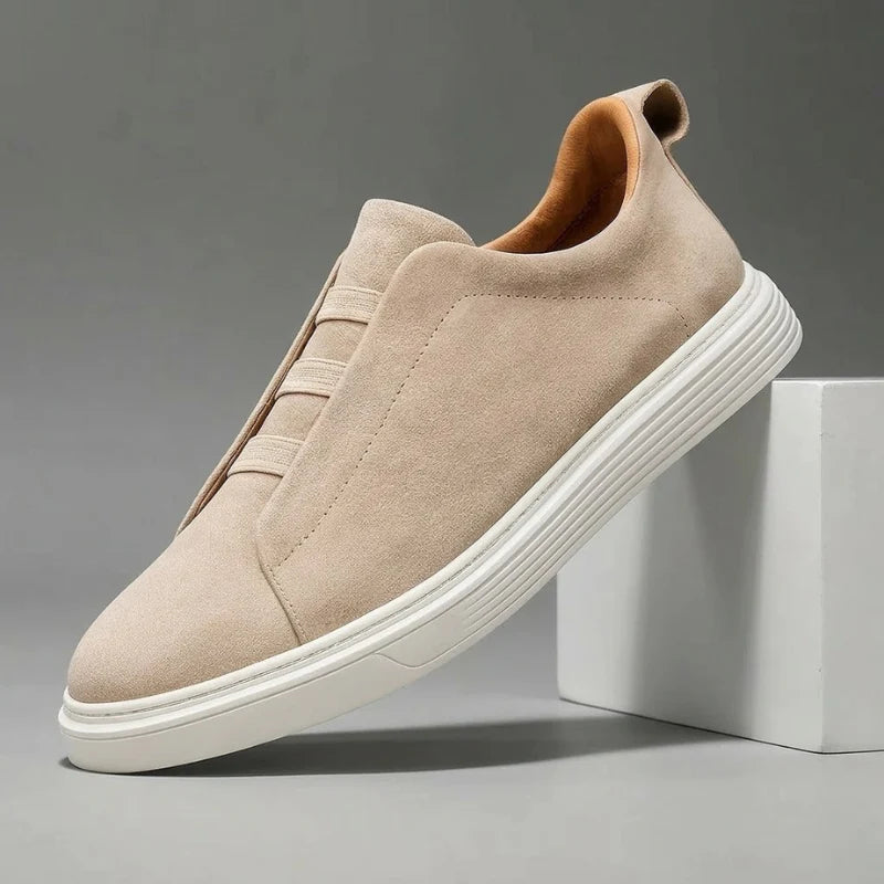 Rodolfo | Zapatillas slip-on de gamuza para hombre