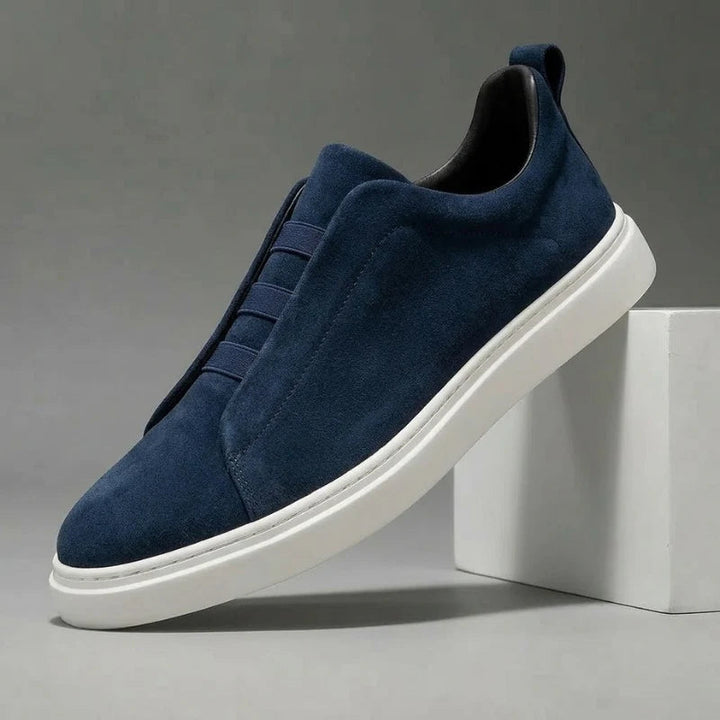 Rodolfo | Zapatillas slip-on de gamuza para hombre