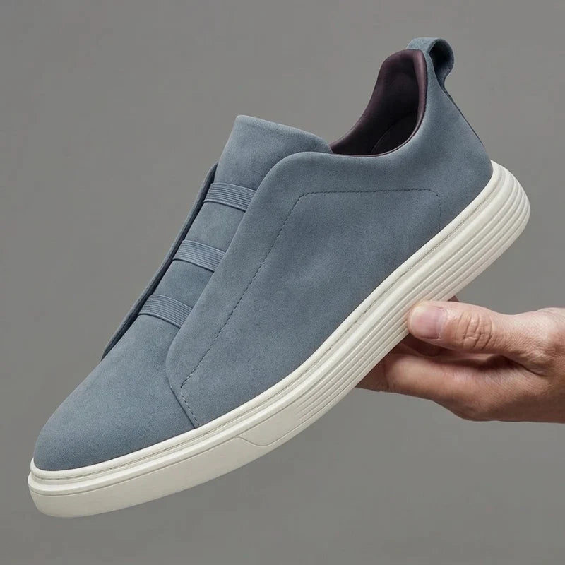 Rodolfo | Zapatillas slip-on de gamuza para hombre