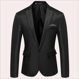 Aurelio | Blazer cruzado simple de corte entallado