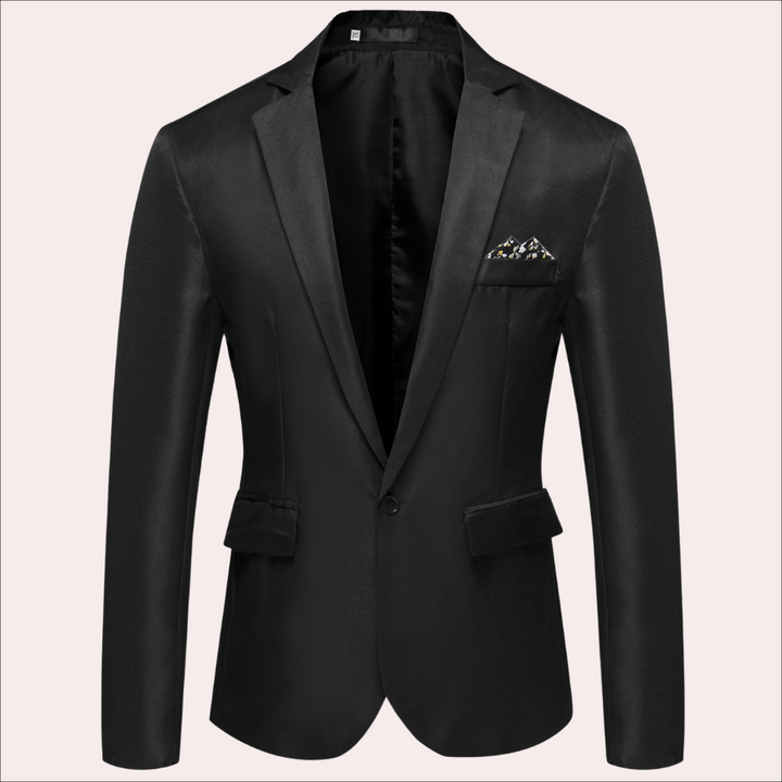 Aurelio | Blazer cruzado simple de corte entallado