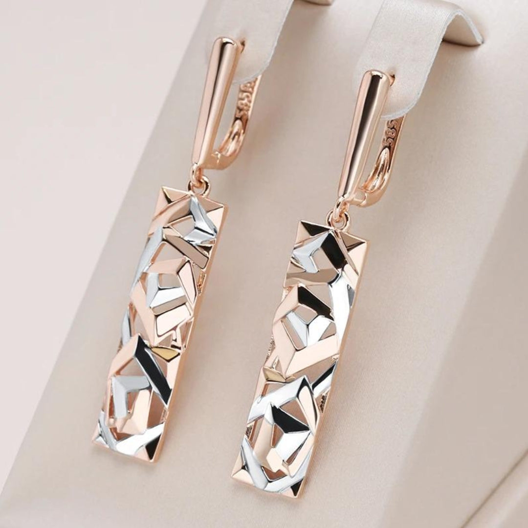 Kalfuray | Aros rectangulares brillantes