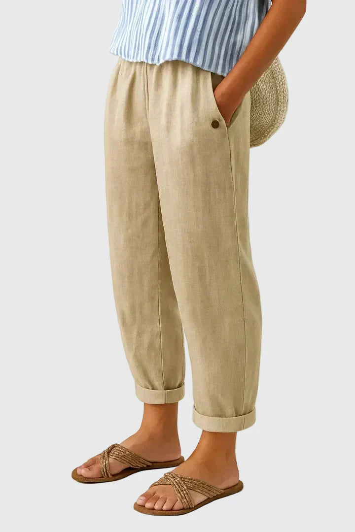 Ayaní | Pantalón liso cómodo