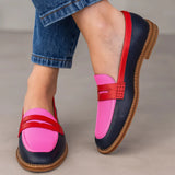 Leonora | Mocasines bicolor de mujer