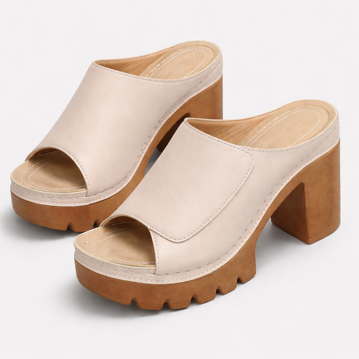 Llanka | Sandalias con plataforma y taco ancho