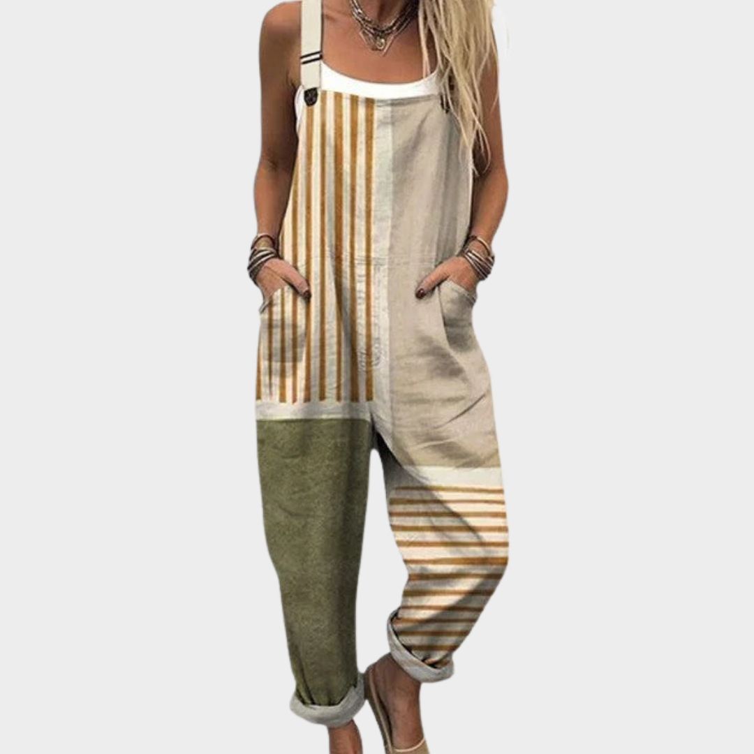 Rossana | Jumpsuit con estampado de parches