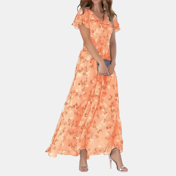 Leticia | Vestido largo floral
