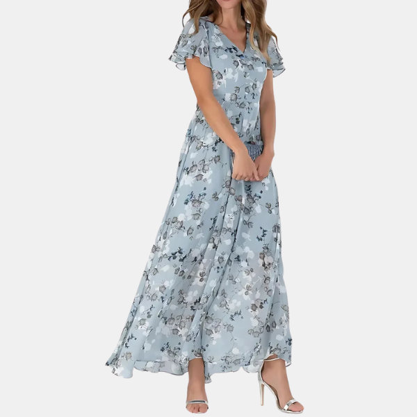 Leticia | Vestido largo floral