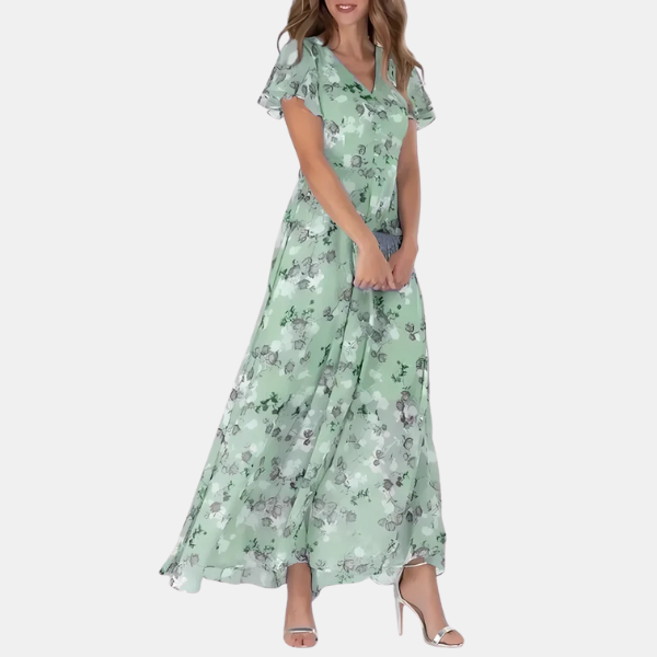 Leticia | Vestido largo floral