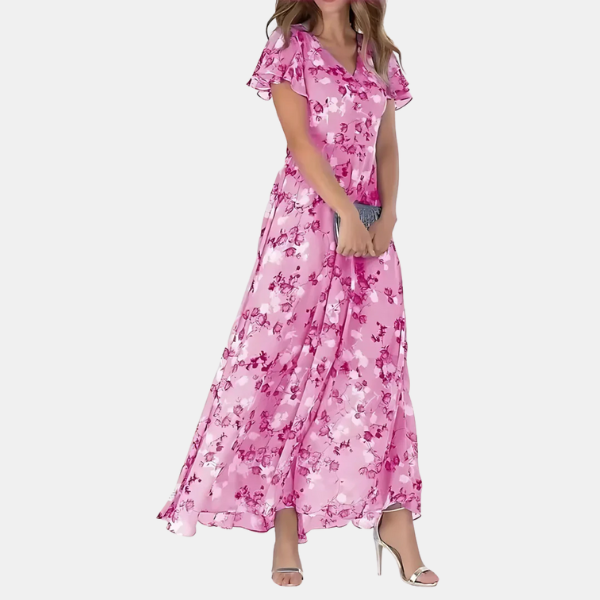 Leticia | Vestido largo floral