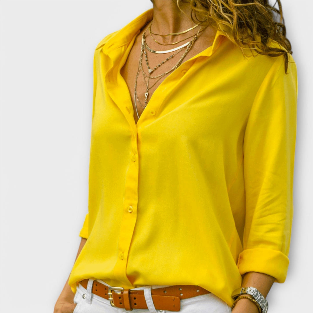 María Fernanda | Blusa clásica con botones