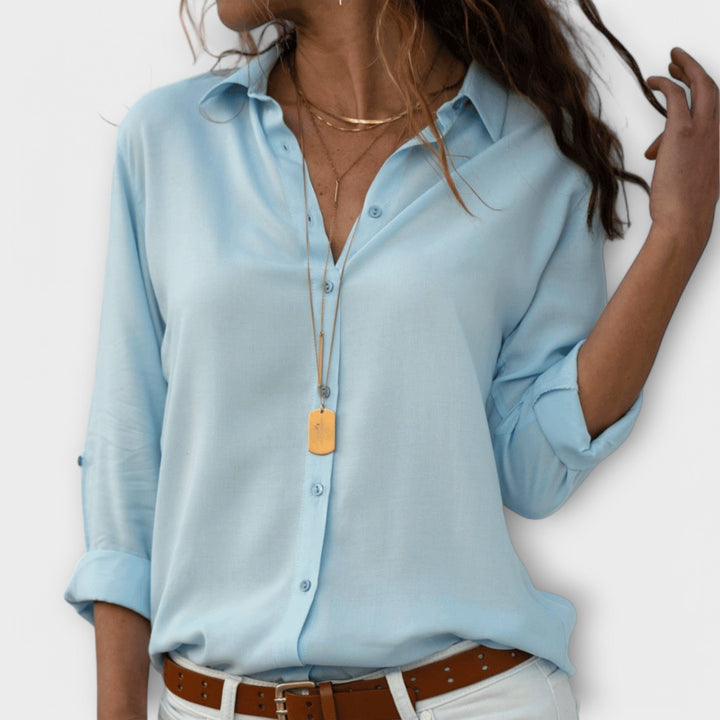 María Fernanda | Blusa clásica con botones