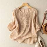 Yunuen | Blusa bordada de verano