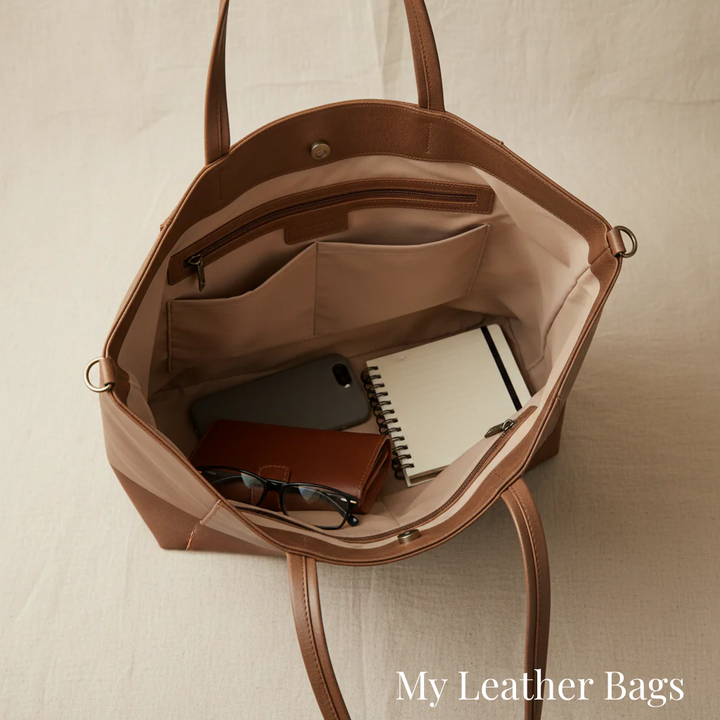 Ana Luisa | Bolso tote retro con monedero