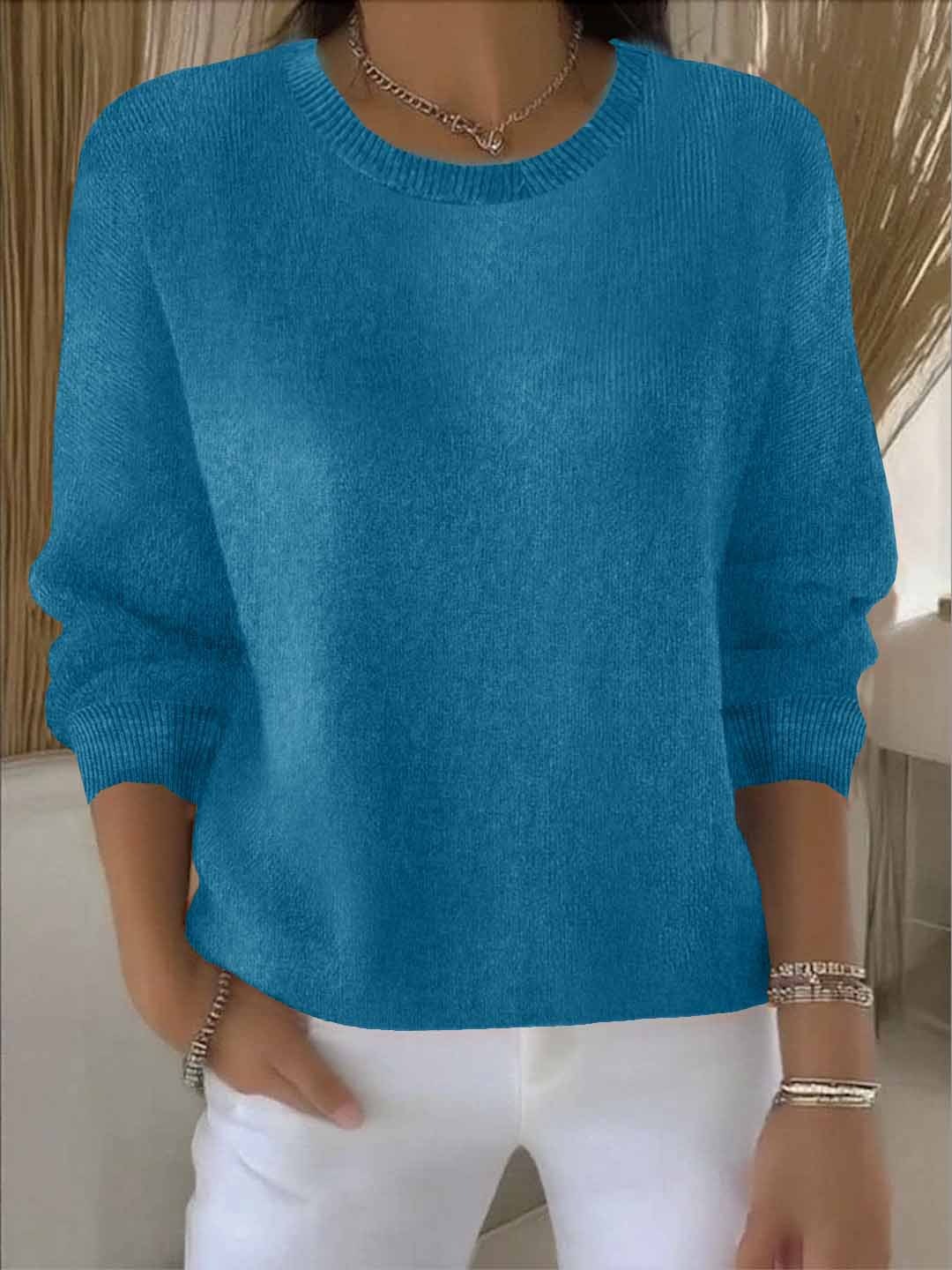 Melina | Sweater holgado de punto suave