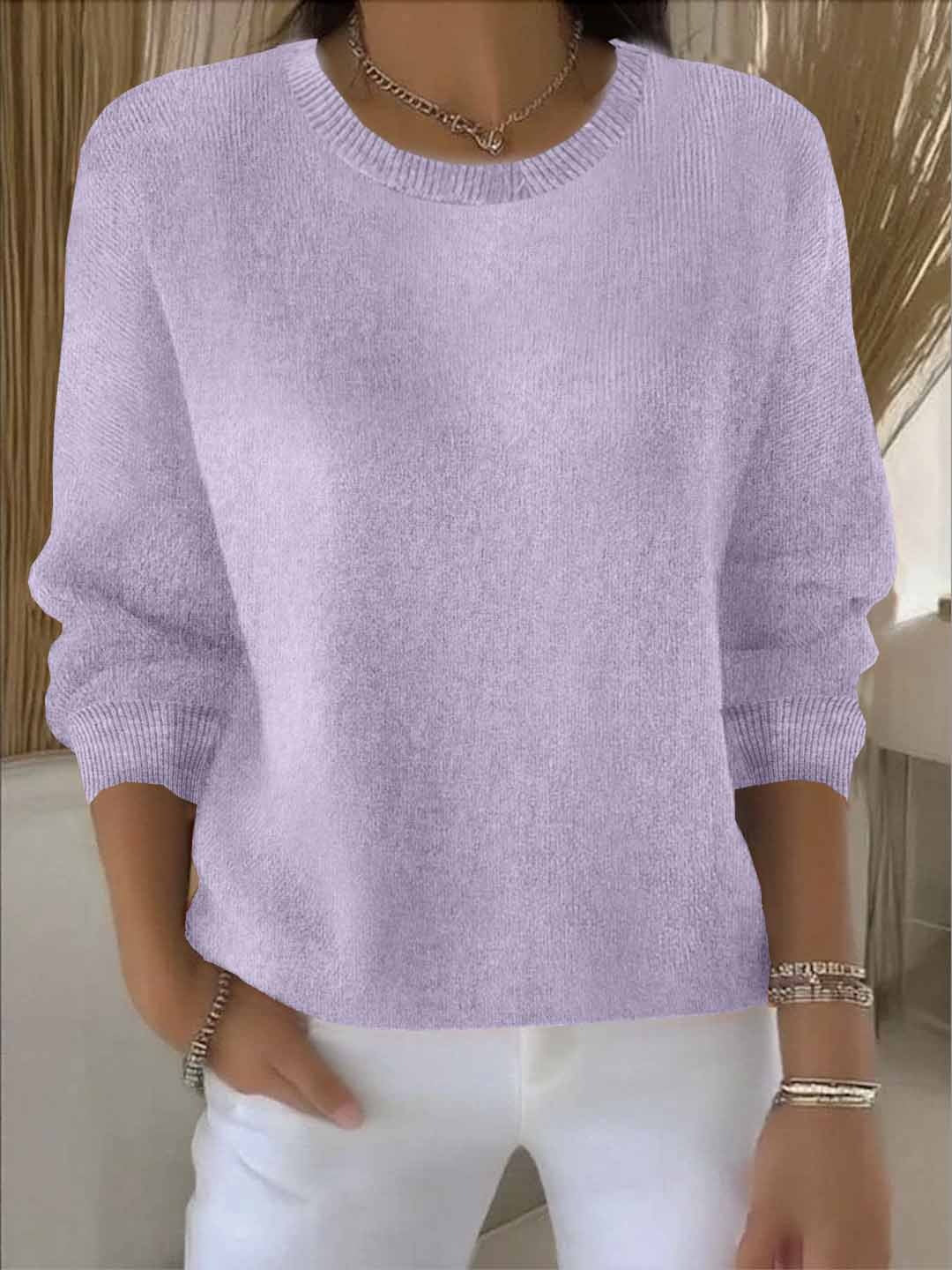 Melina | Sweater holgado de punto suave