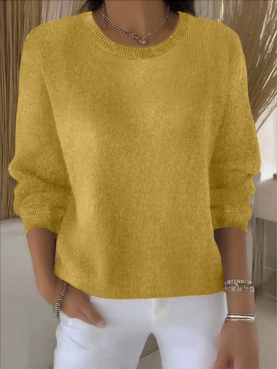 Sayen | Sweater tejido de corte relajado