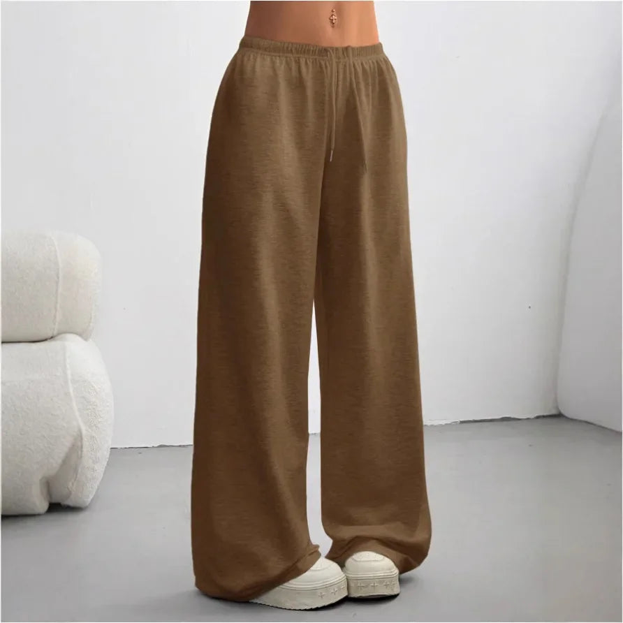 Claudina | Pantalones jogger de pierna ancha