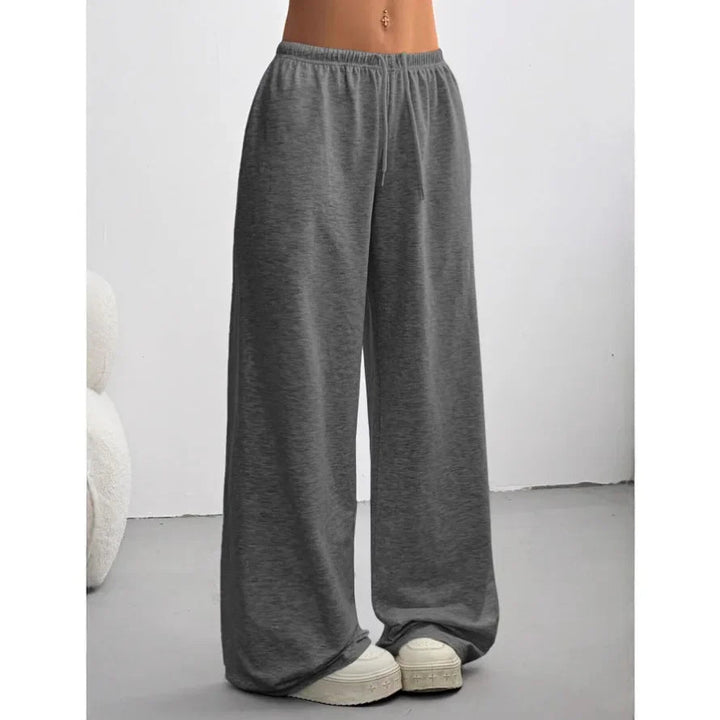 Claudina | Pantalones jogger de pierna ancha