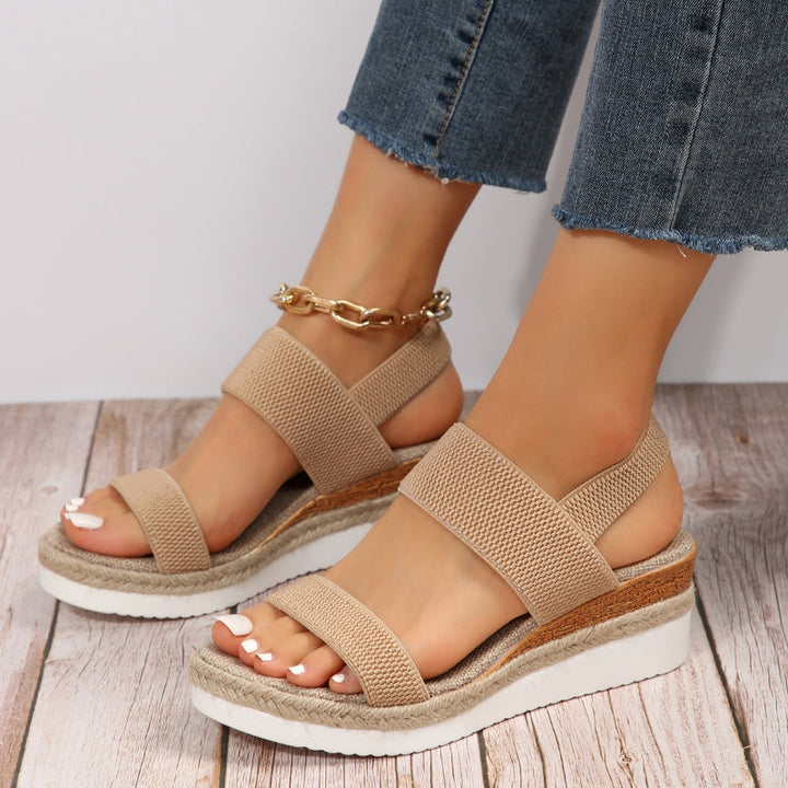 Rosalia | Sandalia plataforma confort