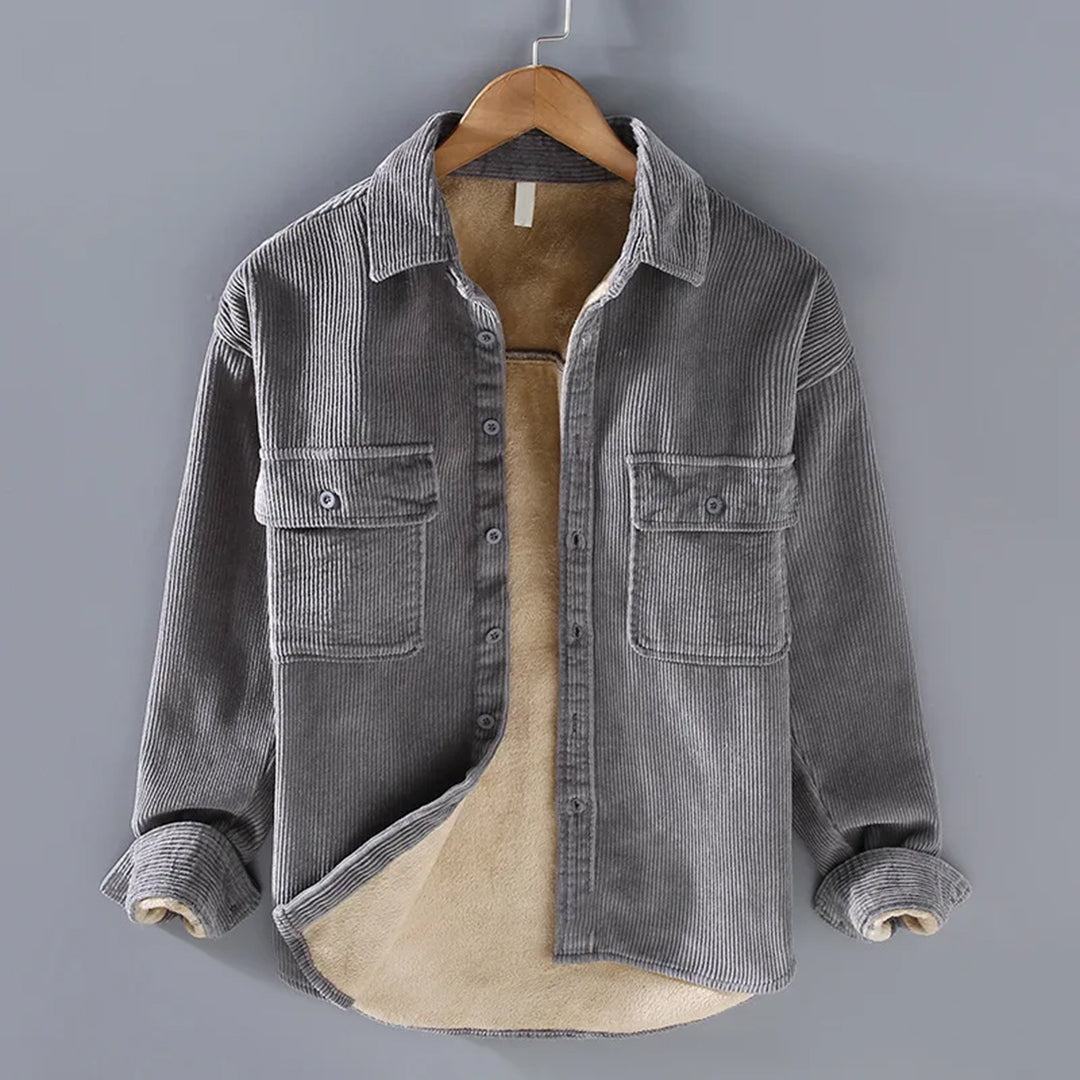 Darío | Chaqueta de cotelé con forro polar