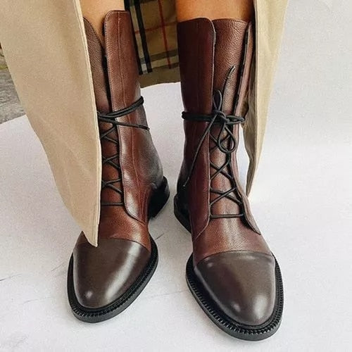 María Elisa | Botines elegantes con cordones