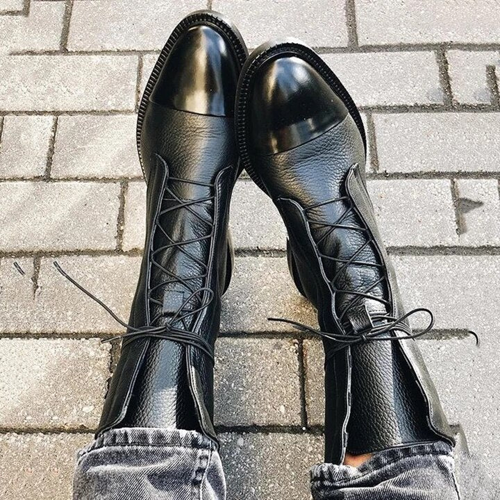 María Elisa | Botines elegantes con cordones