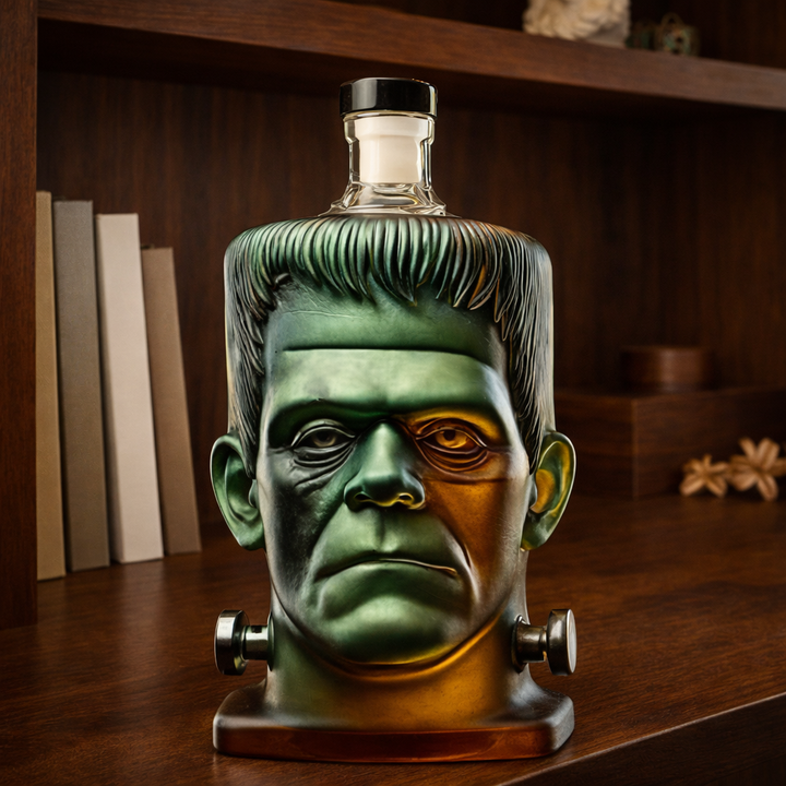 Amado | Botella de whisky diseño frankenstein