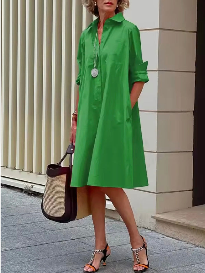 Millaray | Vestido camisero atemporal