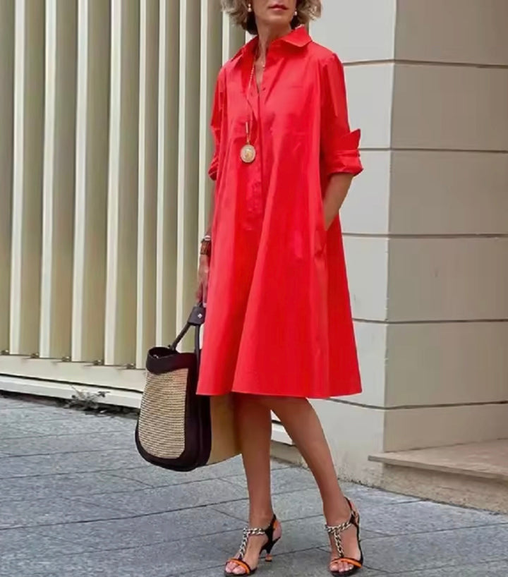 Millaray | Vestido camisero atemporal