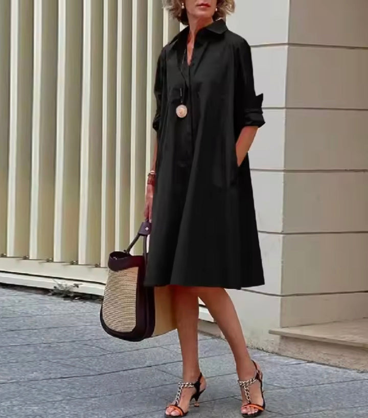 Millaray | Vestido camisero atemporal