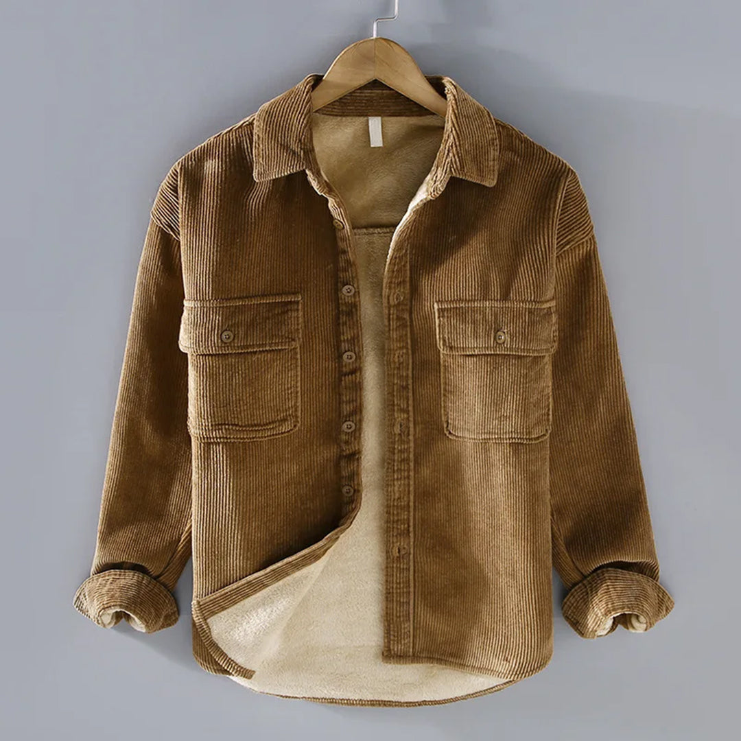Darío | Chaqueta de cotelé con forro polar