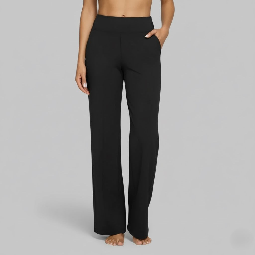 Yasnita | Pantalón de pierna ancha tiro alto