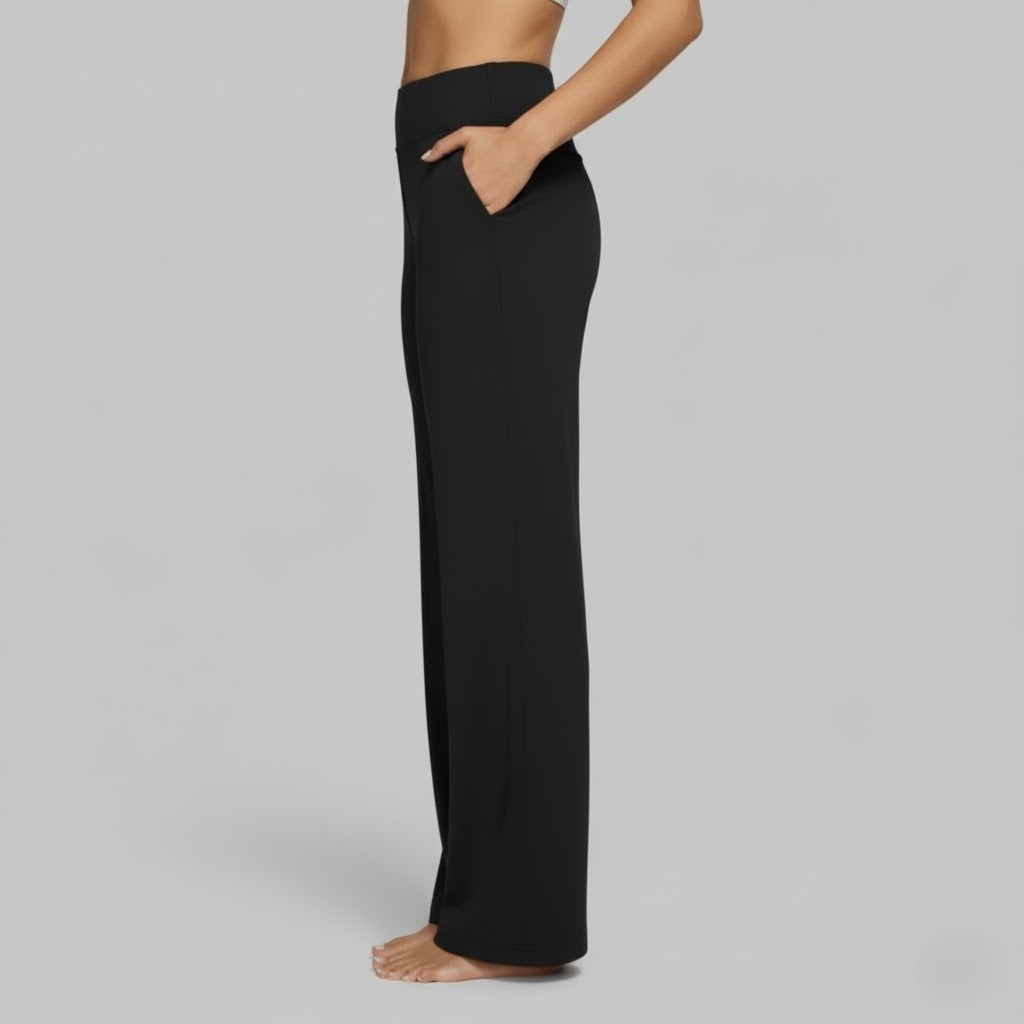 Yasnita | Pantalón de pierna ancha tiro alto