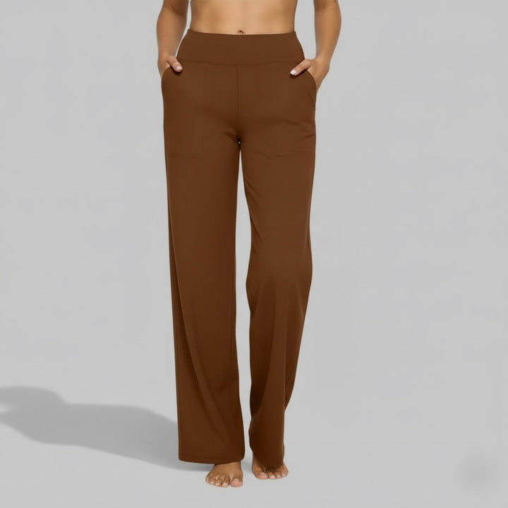 Yasnita | Pantalón de pierna ancha tiro alto