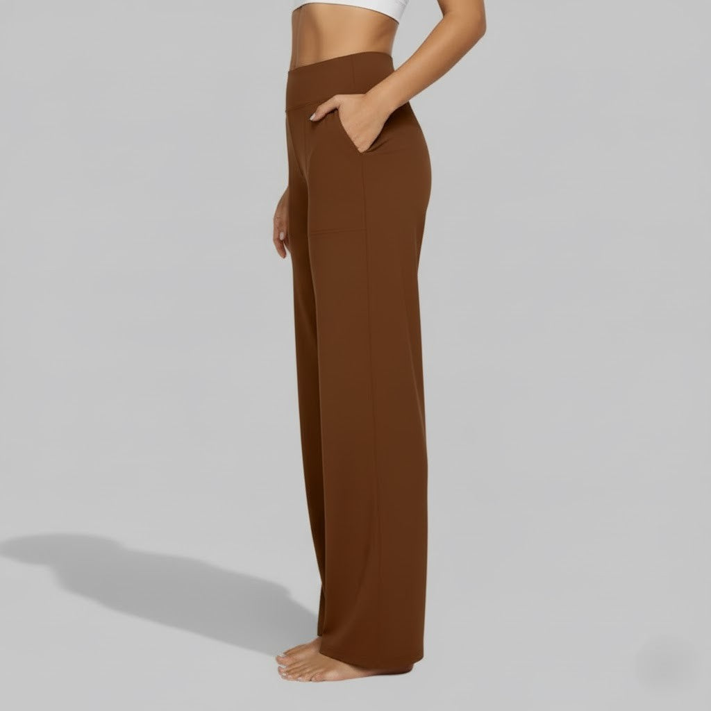 Yasnita | Pantalón de pierna ancha tiro alto