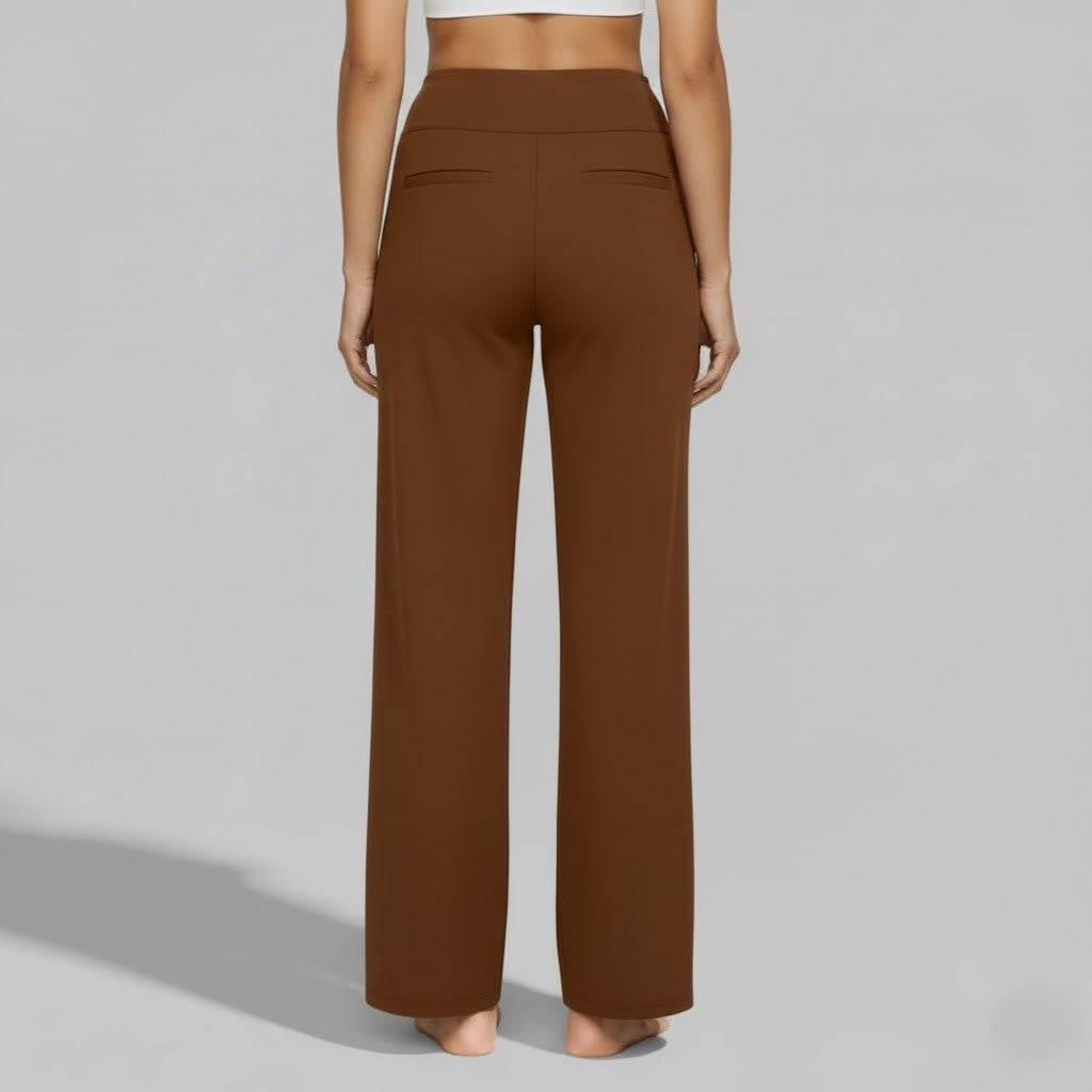 Yasnita | Pantalón de pierna ancha tiro alto