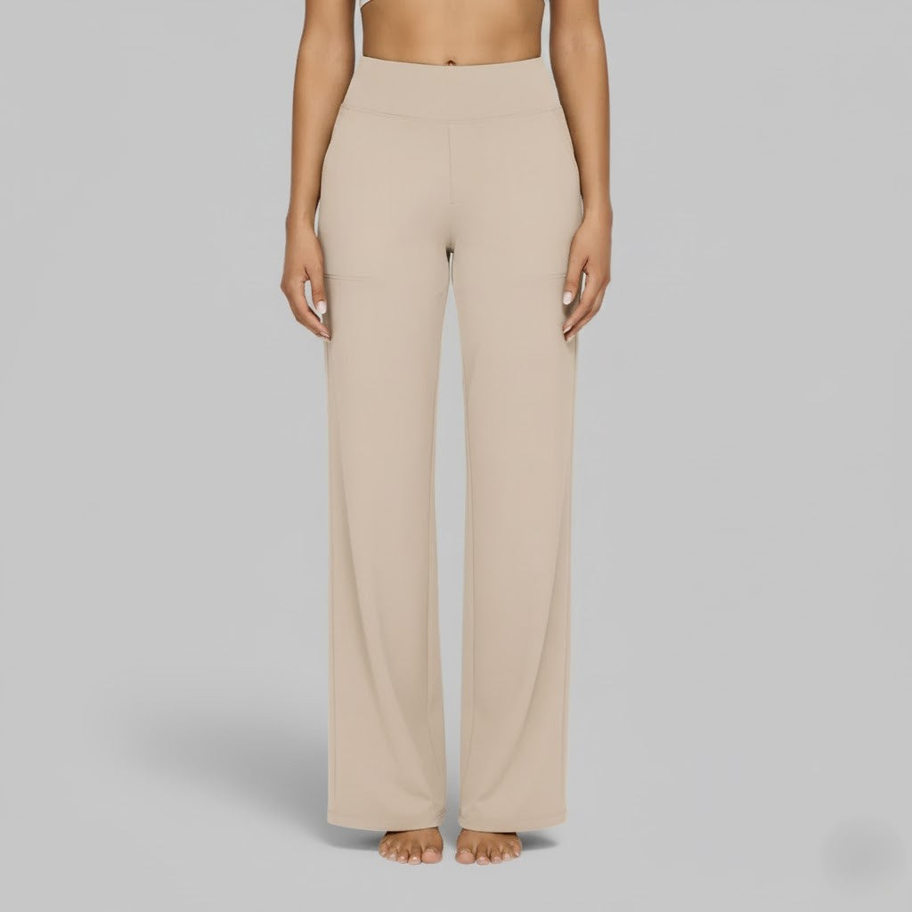 Yasnita | Pantalón de pierna ancha tiro alto