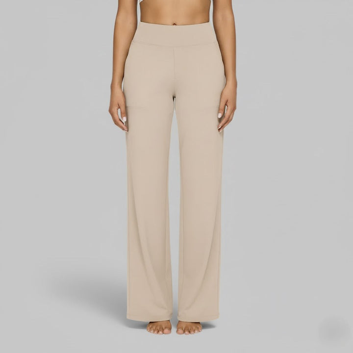 Yasnita | Pantalón de pierna ancha tiro alto