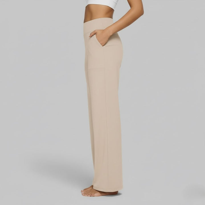 Yasnita | Pantalón de pierna ancha tiro alto
