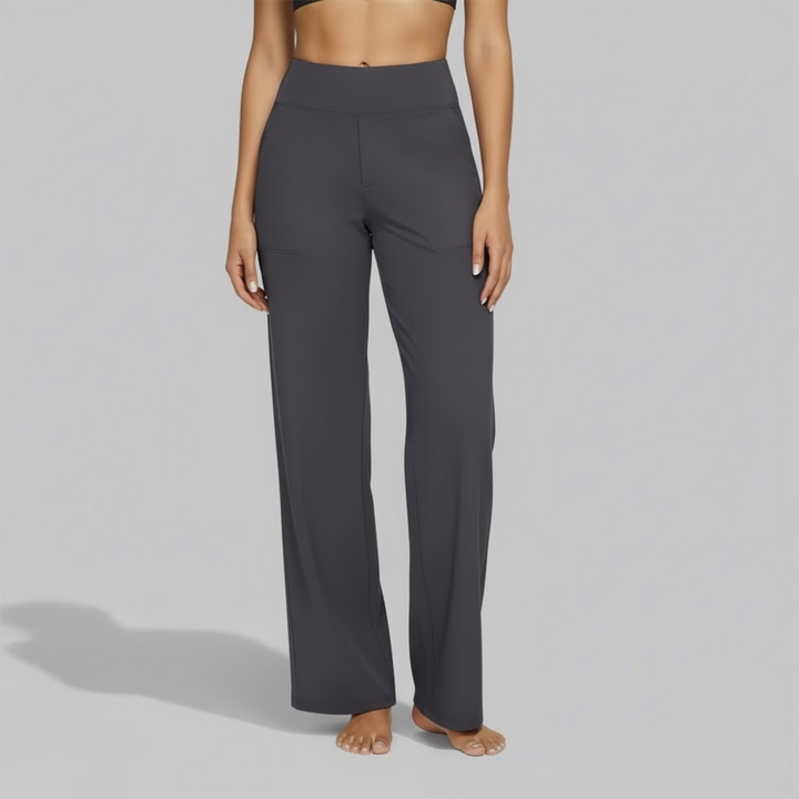 Yasnita | Pantalón de pierna ancha tiro alto