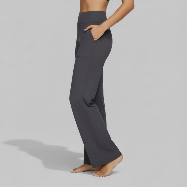 Yasnita | Pantalón de pierna ancha tiro alto