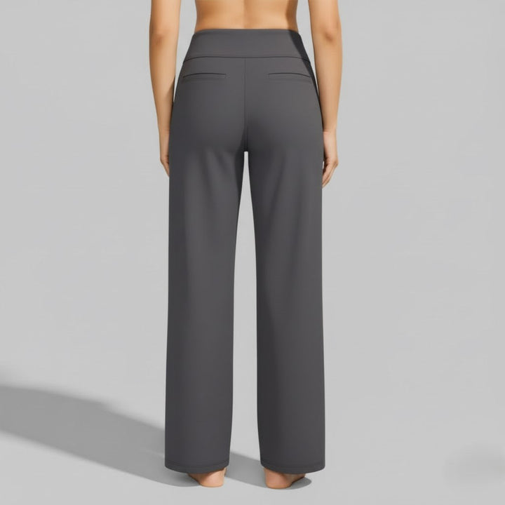 Yasnita | Pantalón de pierna ancha tiro alto