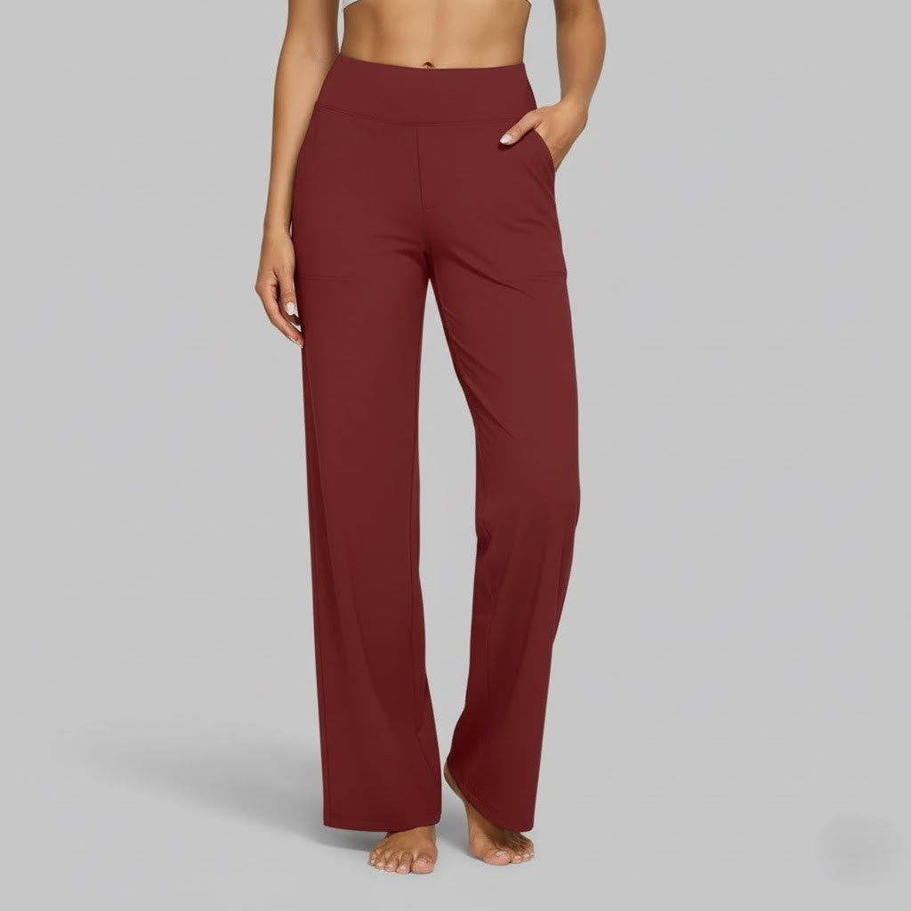 Yasnita | Pantalón de pierna ancha tiro alto