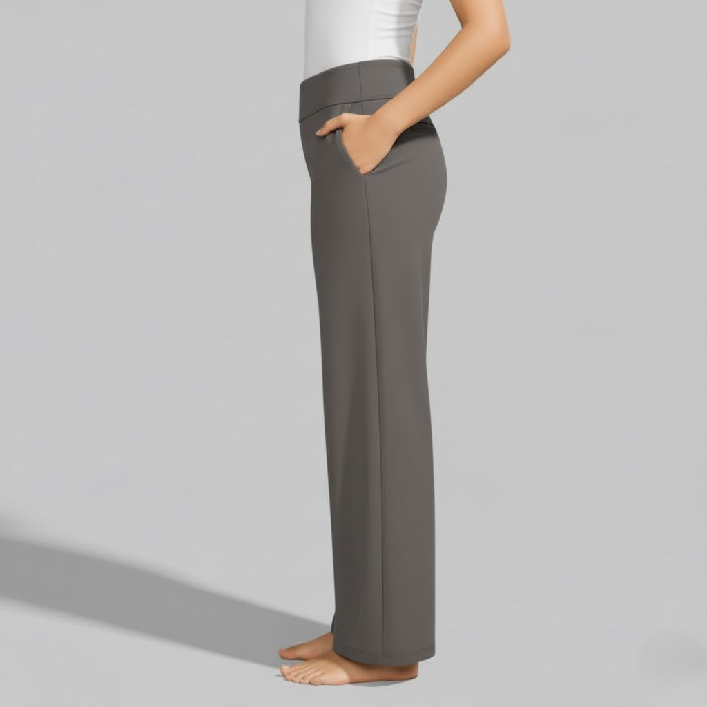 Yasnita | Pantalón de pierna ancha tiro alto
