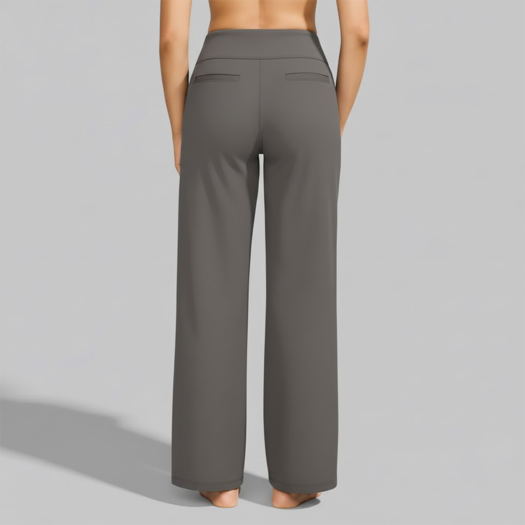 Yasnita | Pantalón de pierna ancha tiro alto