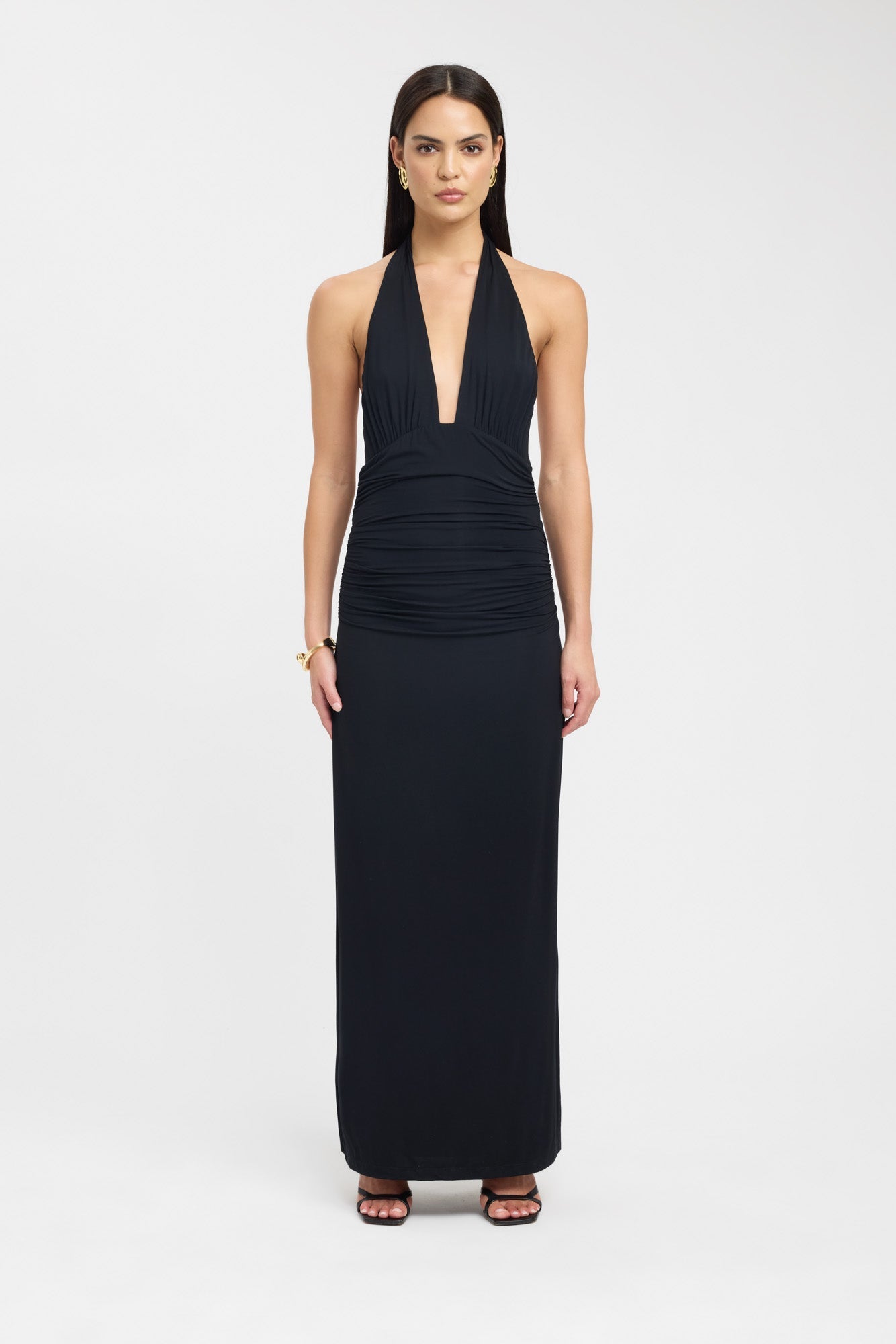 Sariah | Vestido Maxi Halter Elegante