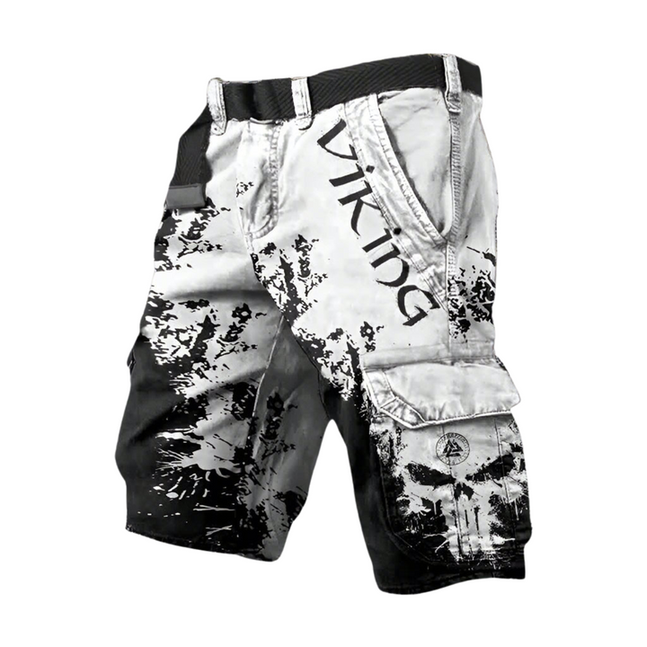 Donato | Shorts cargo estampados para hombre