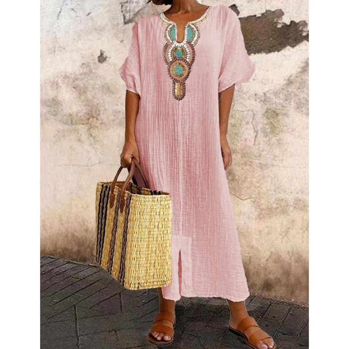 Ana Cristina | Vestido largo holgado bohemio